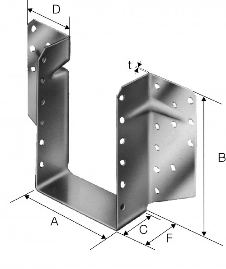 Balkenschuh Typ BSS  160 x 190