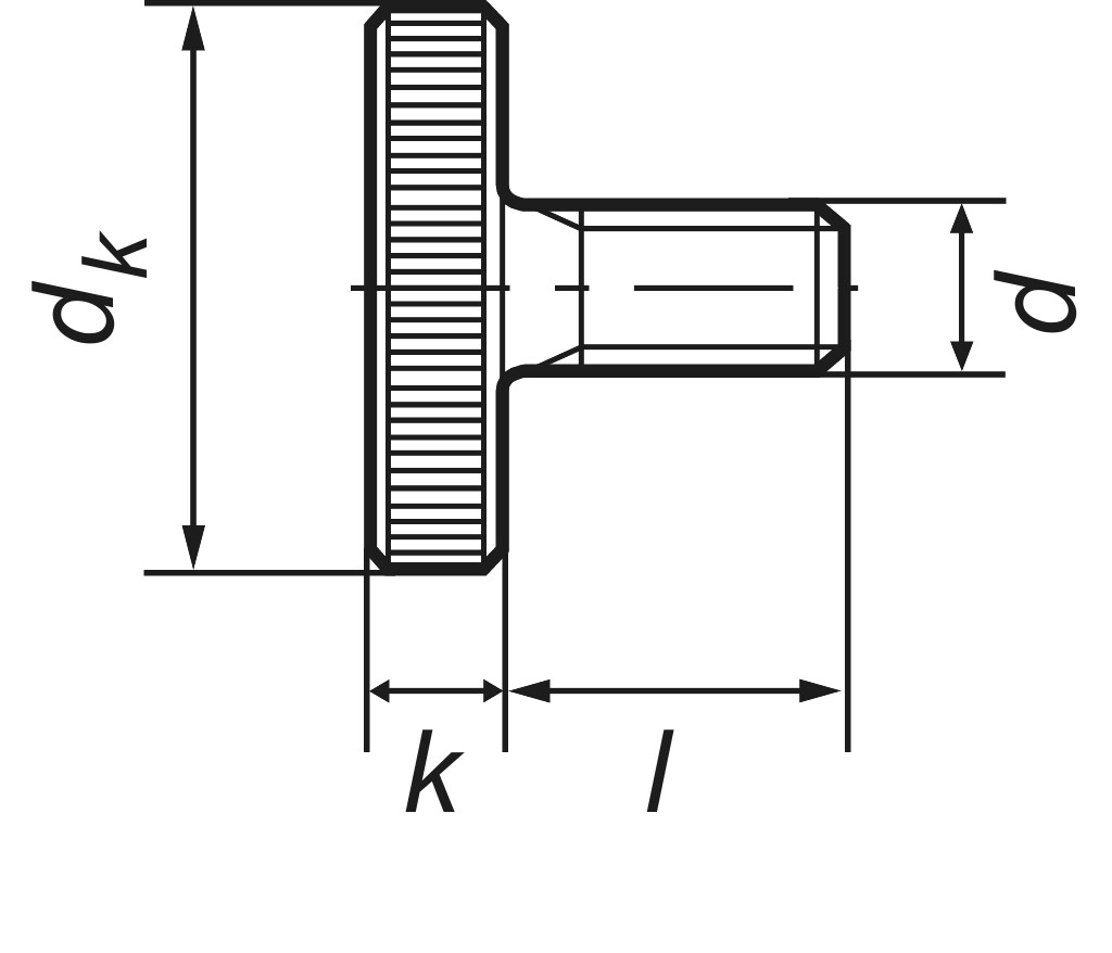 DIN 653  M  6 x 16   5.8