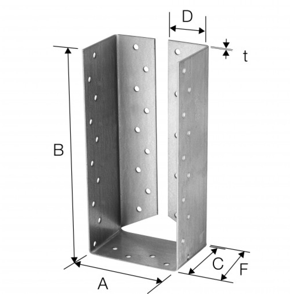 Balkenschuh Typ IL 100 x 190