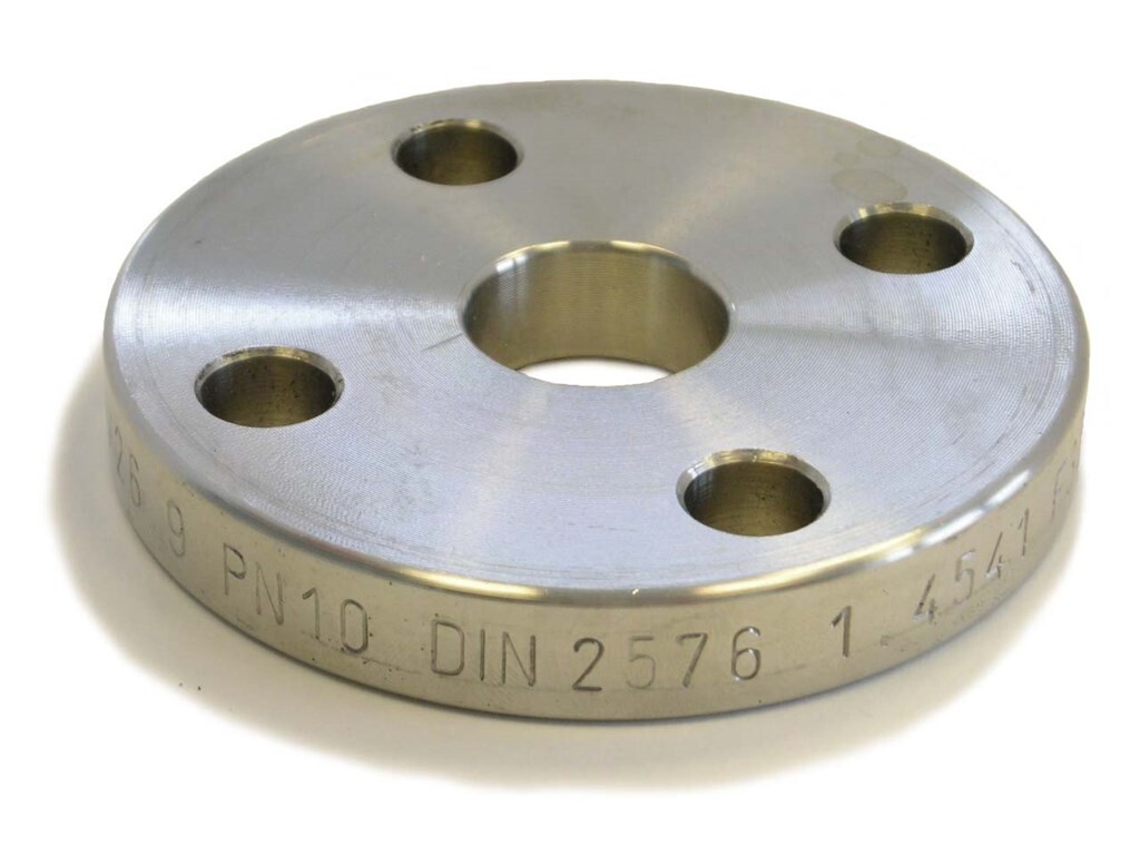 DIN 2576  B DN  25/  33,7  1.4541 - allseits gedreht -  PN 10