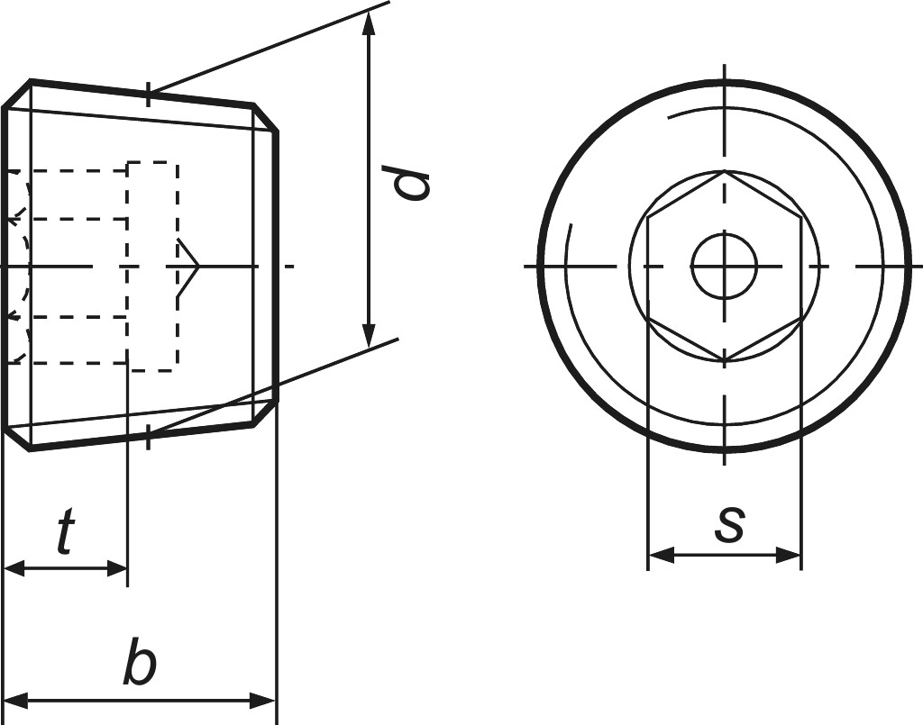 DIN 906 M 20 x 1,5 St