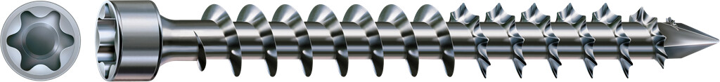 SPAX Zylinderkopf 8 x 200 WIROX Vollgewinde CUT-Spitze T-STAR plus 40