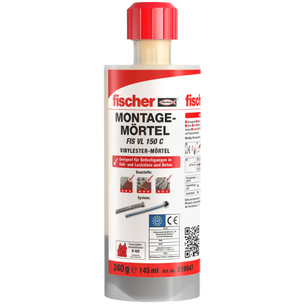 FISCHER Montagemörtel 150 C Nr. 519547