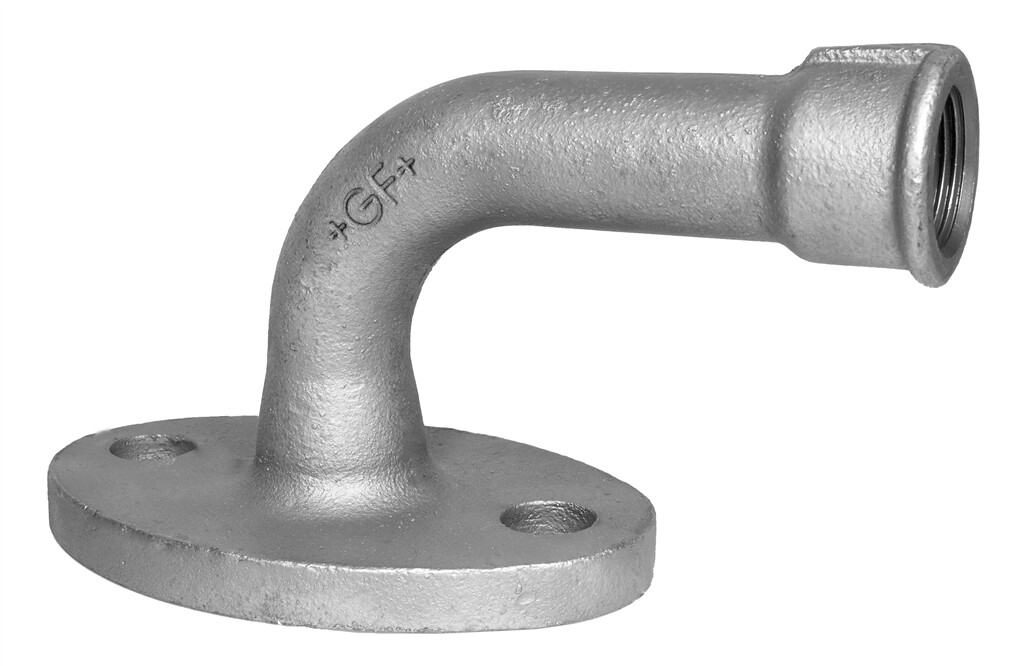 GF  933 Wassermesserbogen  3/4"-115 verzinkt