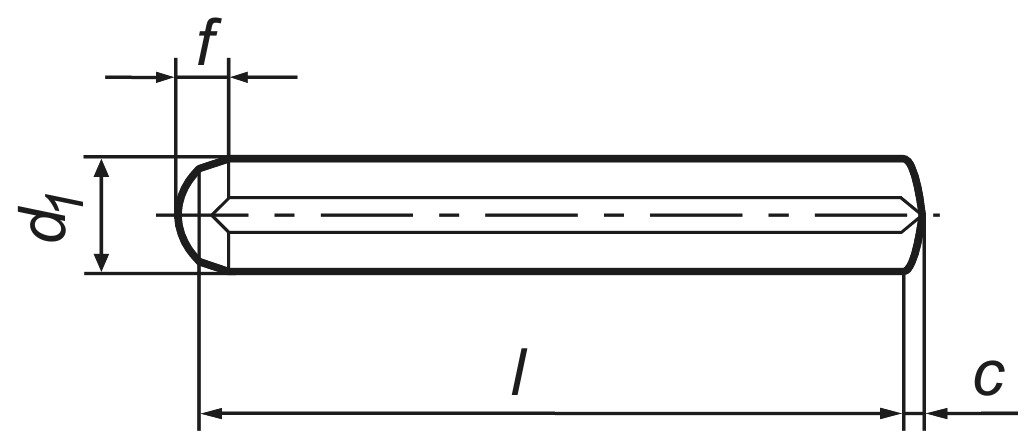 DIN 1473     1 x   6  St