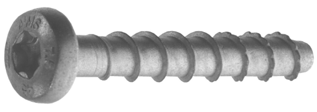 MULTI-MONTI-plus P 5,0 x 50 Panhead, Rundkopf T-Drive 20 verzinkt blau A2K # 54269