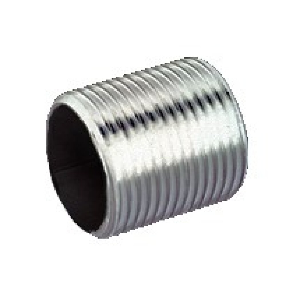 Rohrnippel  1 1/2" Edelstahl  A4