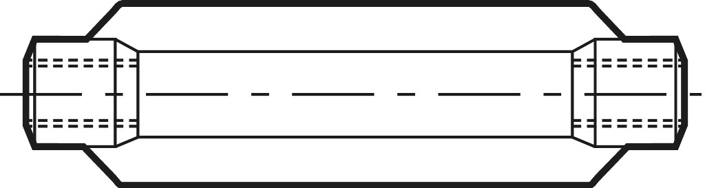 DIN 1480  BM 30 verzinkt