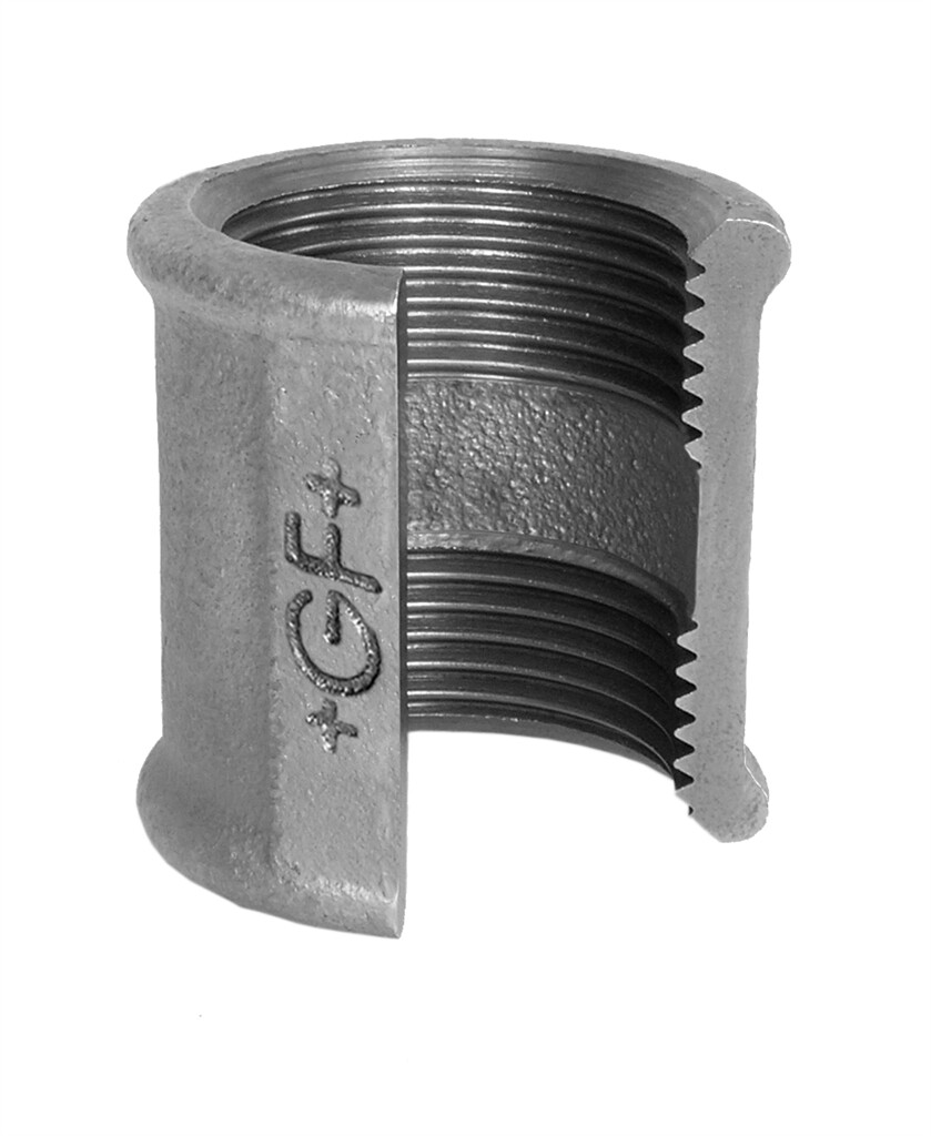 GF  270  Muffen 1 1/2" schwarz