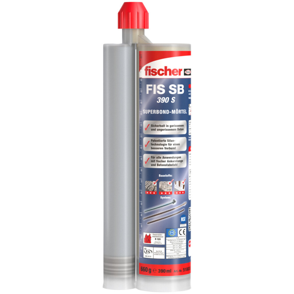 FISCHER FIS SB 390 S Superbond-Mörtel         Nr. 518830