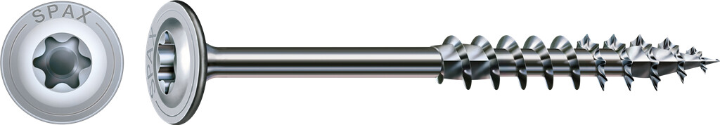 SPAX Tellerkopf Teilgewinde 8 x 260/80 WIROX T-STAR plus 40, 4CUT