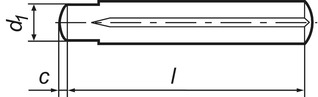 DIN 1470   4 x 12  St