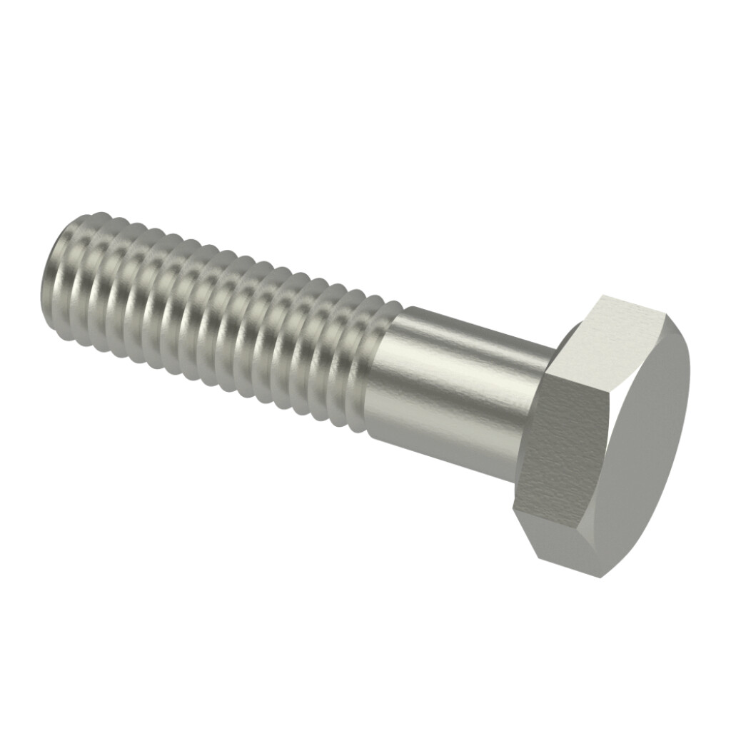 DIN 931  M 16 x  60  8.8 verzinkt