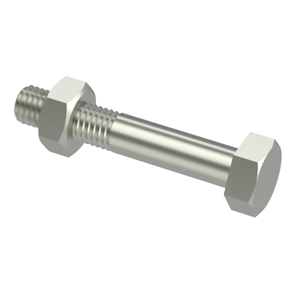 DIN 601  M  20 x  50 Mu  St verzinkt