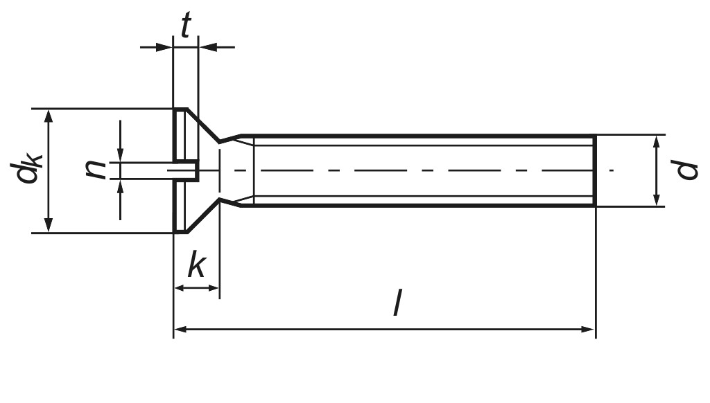 DIN 963  M 2,5 x 6    A2