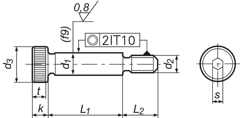 ISO 7379 16f9 x 90/ M 12 012.9