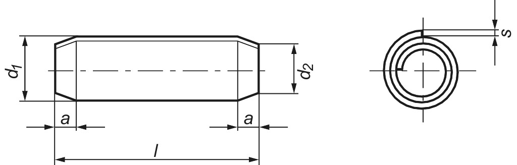 DIN ISO 8748    4 x 30   Fdst DIN 7344      seither