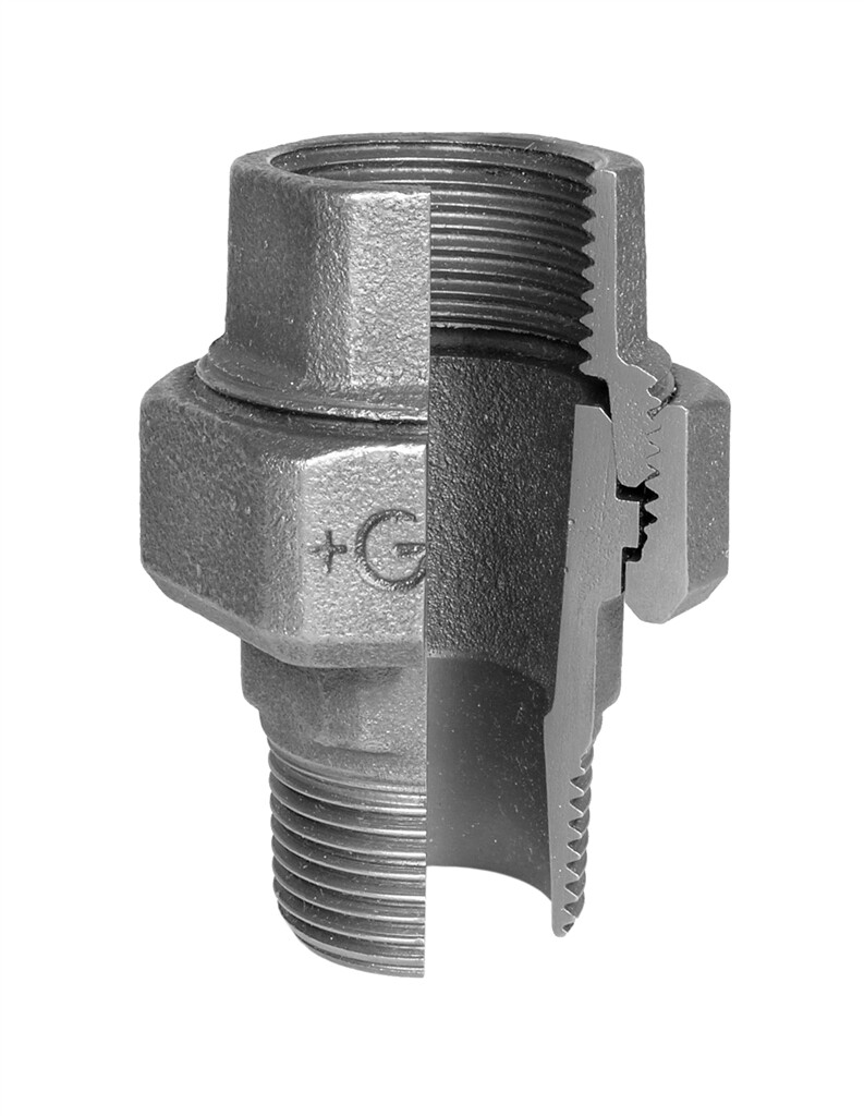 GF  341  Verschraubung   3/8" verzinkt
