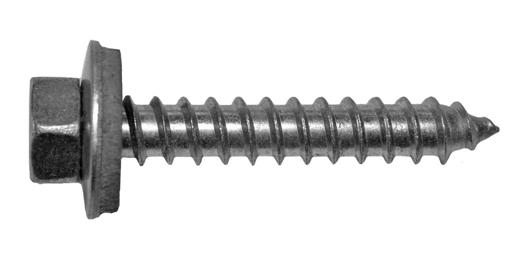 Fassadenbauschrauben A 6,5 x  45 A2 m. Neoprendichtscheibe 16mm