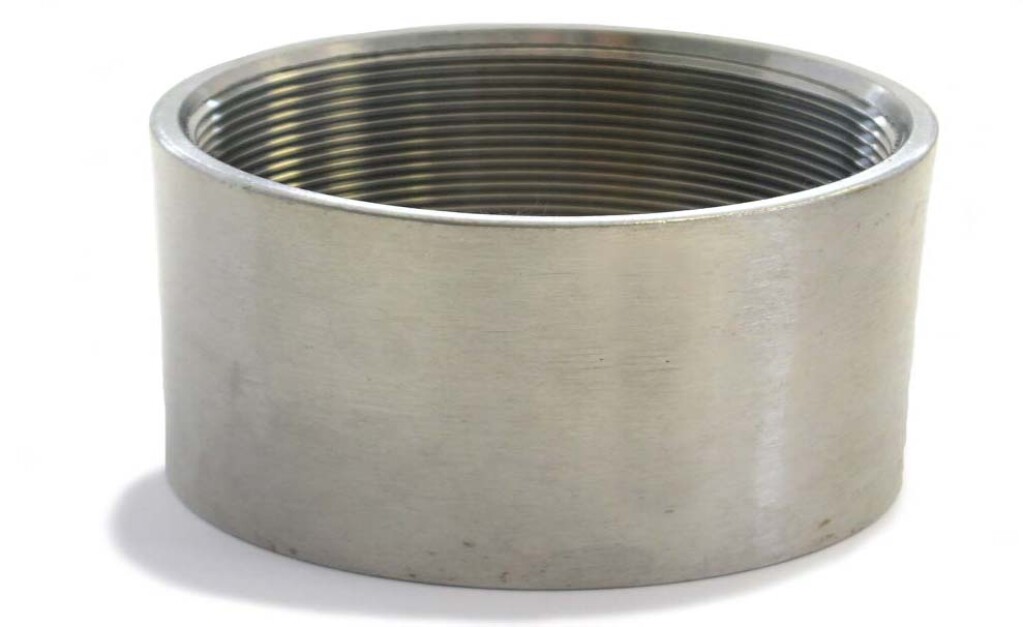 EN 10241 halbe Muffe  3/8 " x  12 mm  schwarz