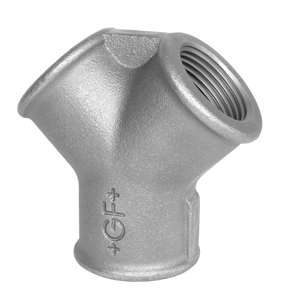 GF  220  Verteilerstück   1/2" schwarz