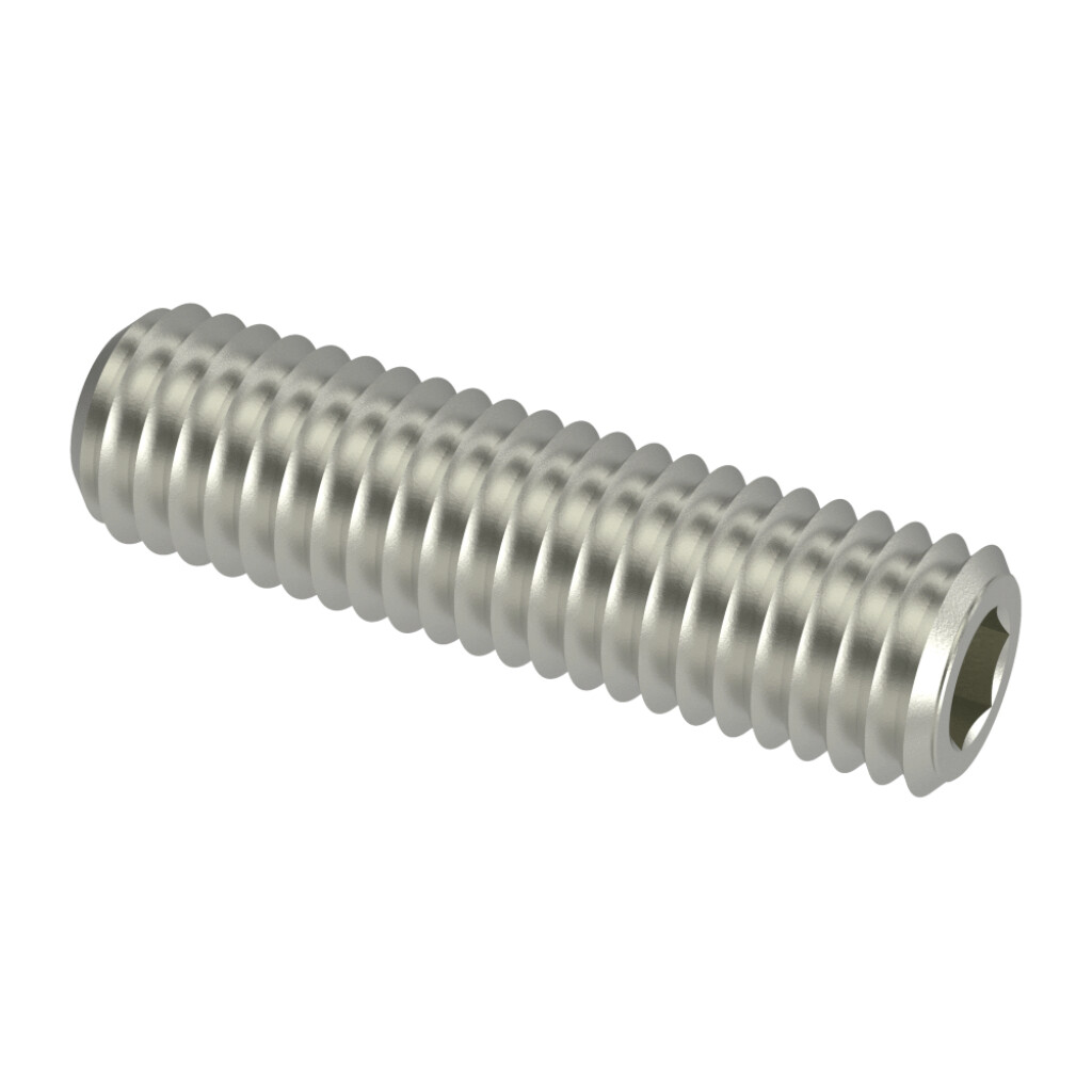DIN 913  M  8  X 40  45H verzinkt